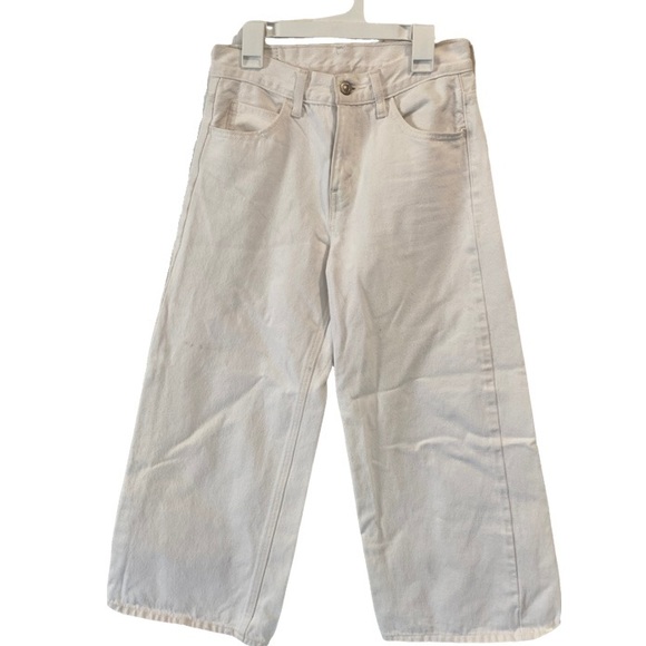 White Wide Leg Levis - Picture 3 of 8